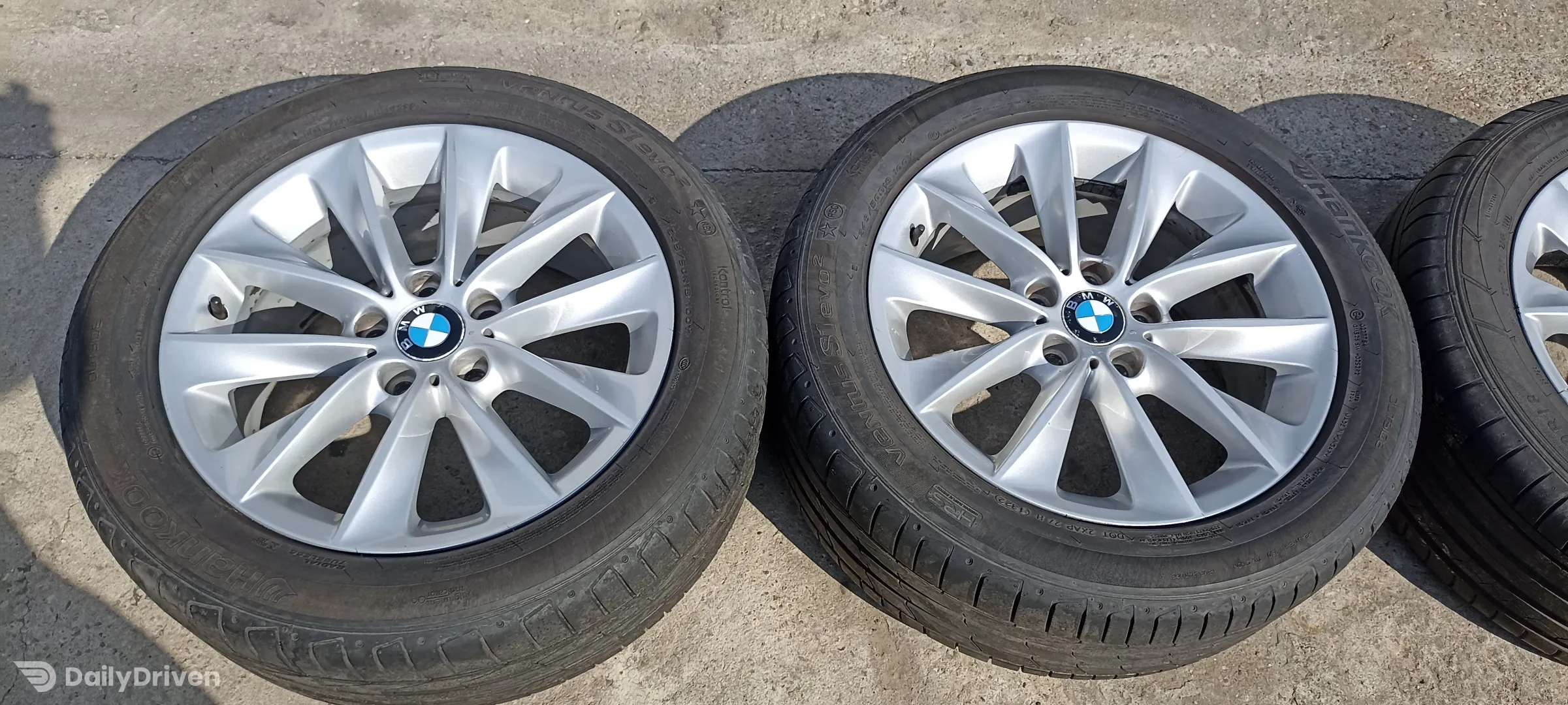 Roti complete BMW X3 F25, jante originale BMW X3 F25 R18