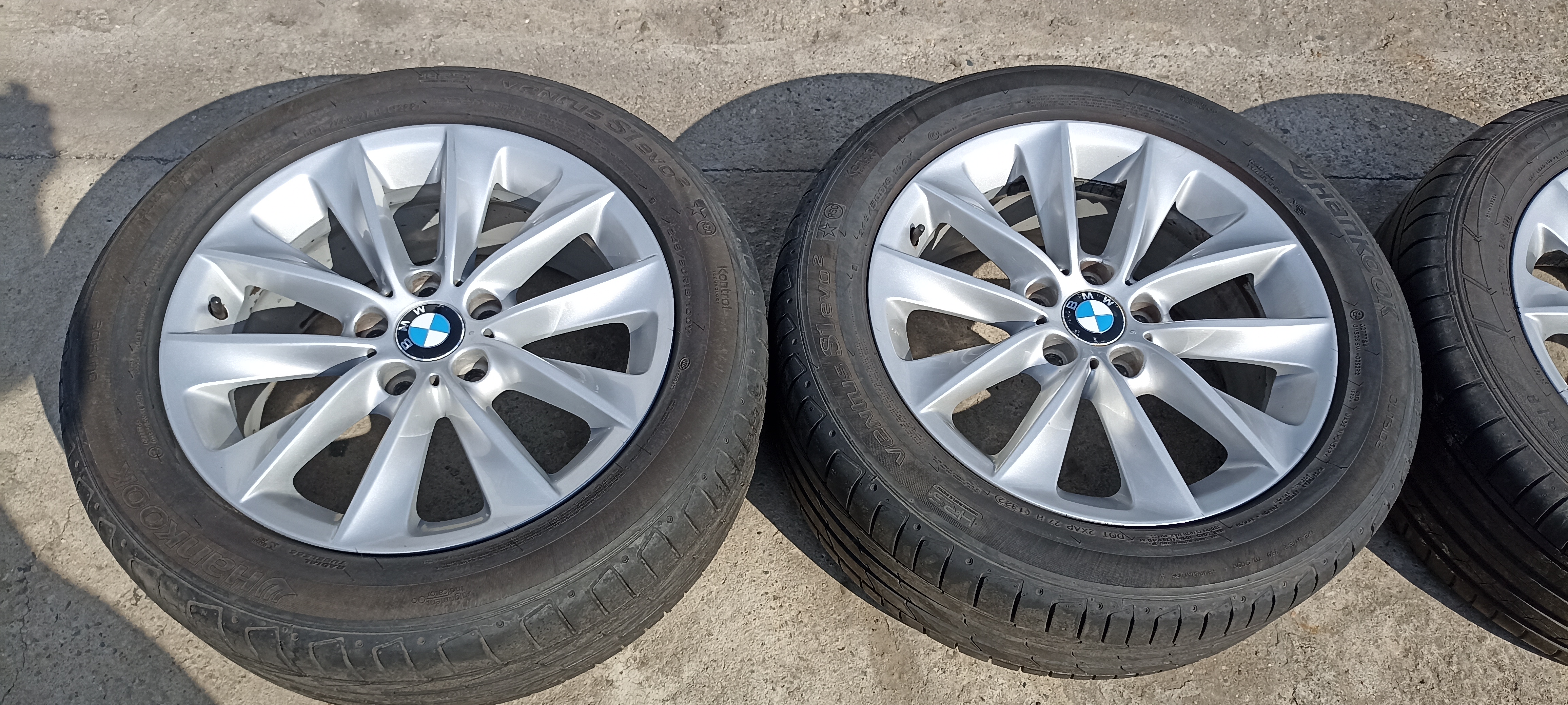 Roti complete BMW X3 F25, jante originale BMW X3 F25 R18
