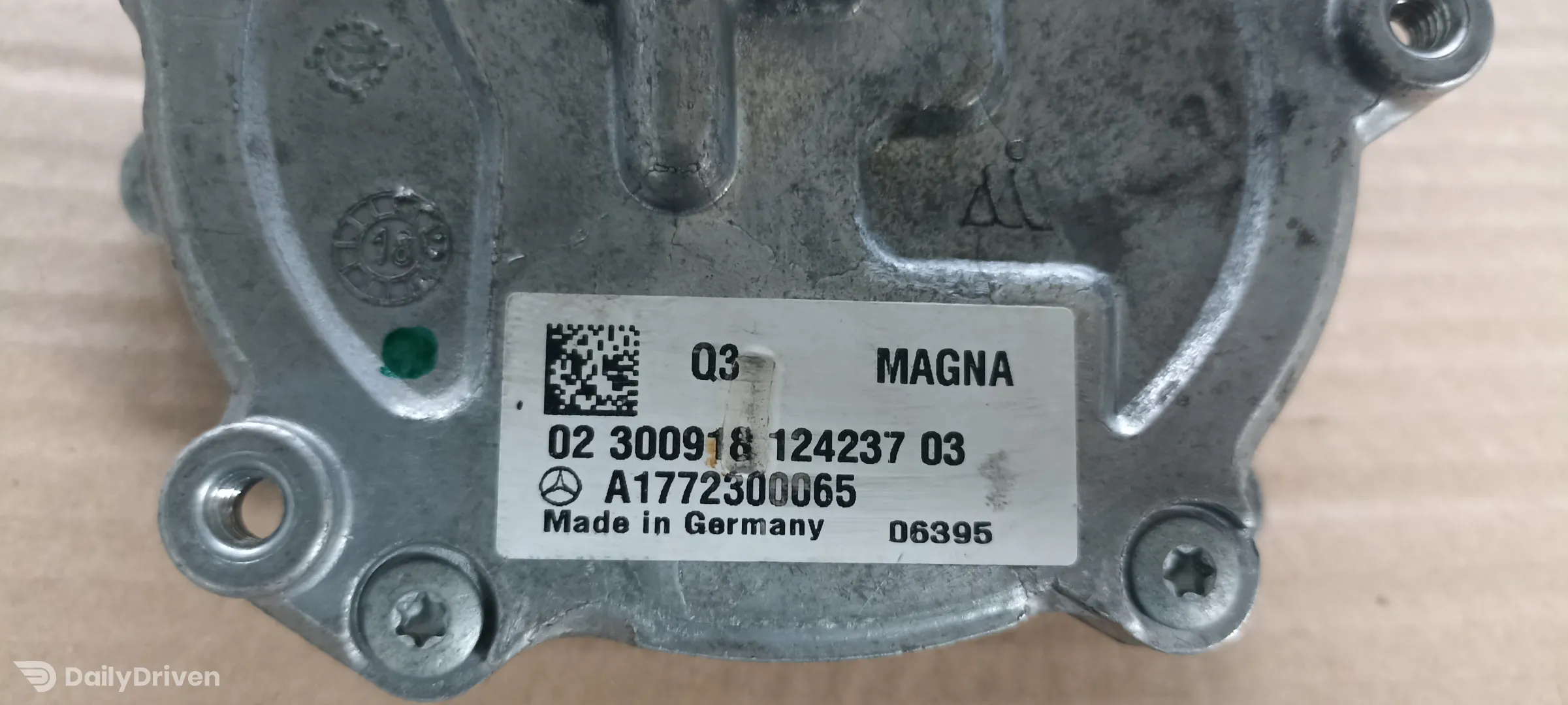 Pompa vacuum Mercedes S-Class W222, W223, 4.0 V8, A1772300065