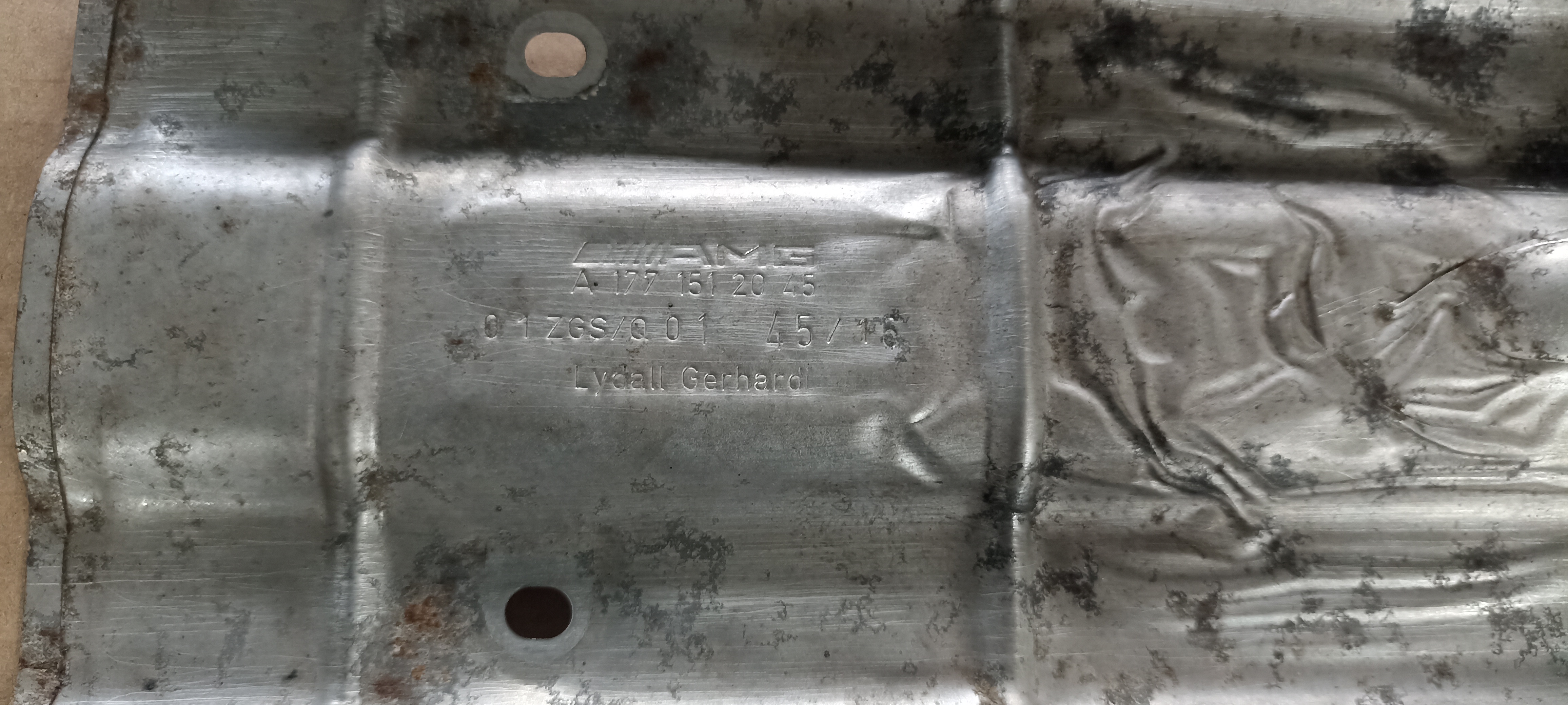 Scut termic Mercedes GLS X167, 4.0 V8, A1771512045