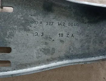 Suport scut evacuare Mercedes S-Class W222, W223, 4.0 V8, A1771420040