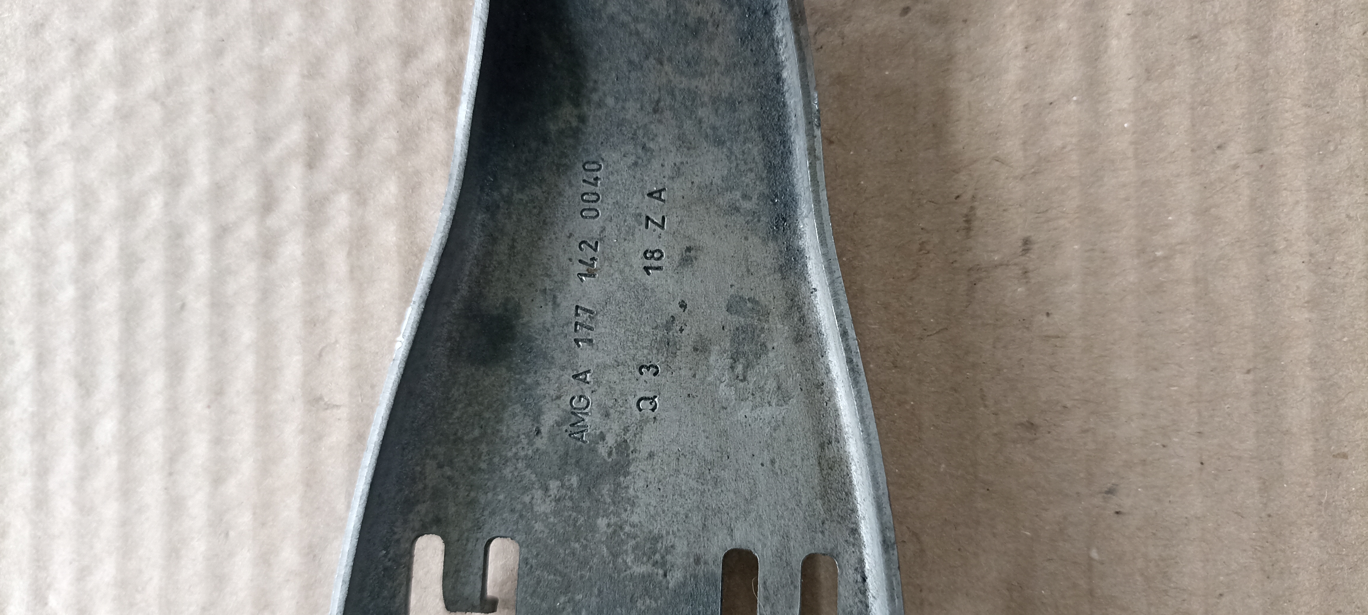 Suport scut evacuare Mercedes S-Class W222, W223, 4.0 V8, A1771420040