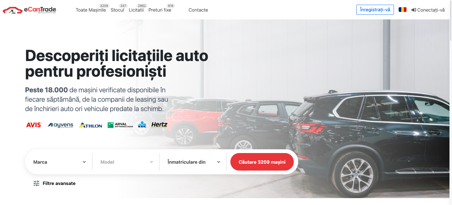 eCarsTrade – Online car auctions for European dealers