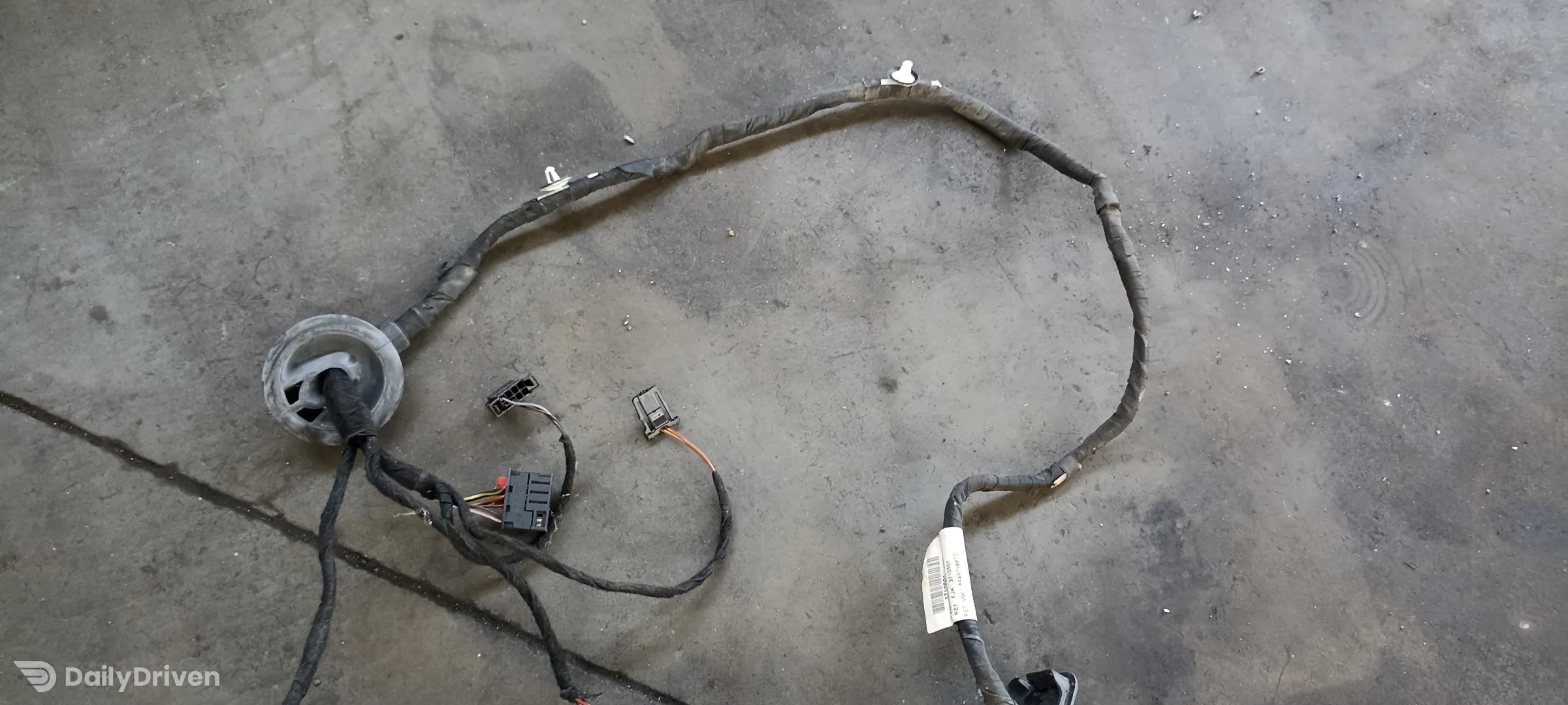 Instalatie electrica usa dreapta spate Seat Leon FR, 5F4971687D