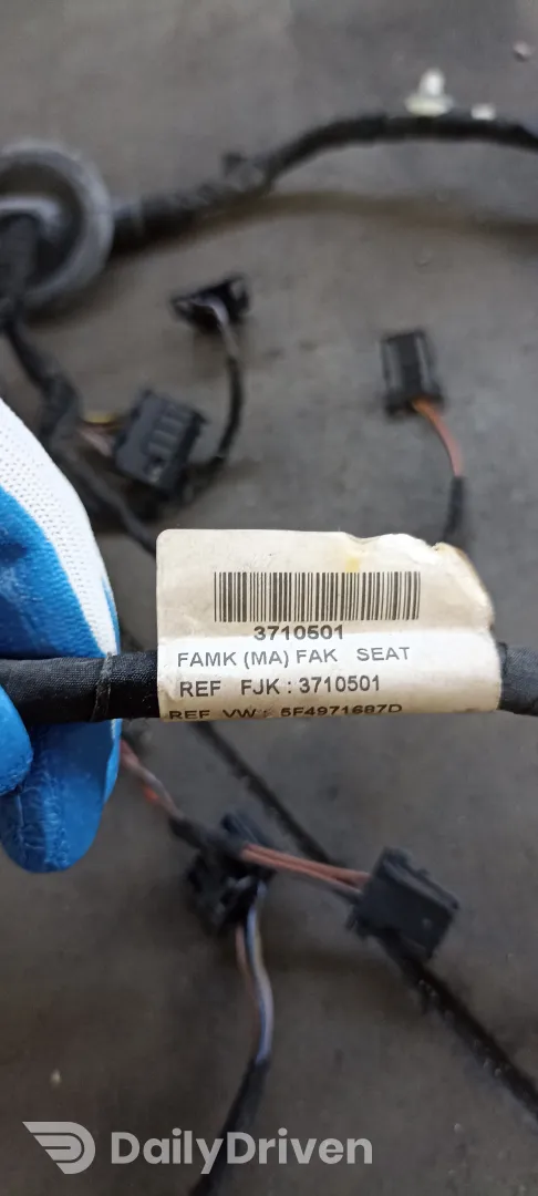 Instalatie electrica usa dreapta spate Seat Leon FR, 5F4971687D