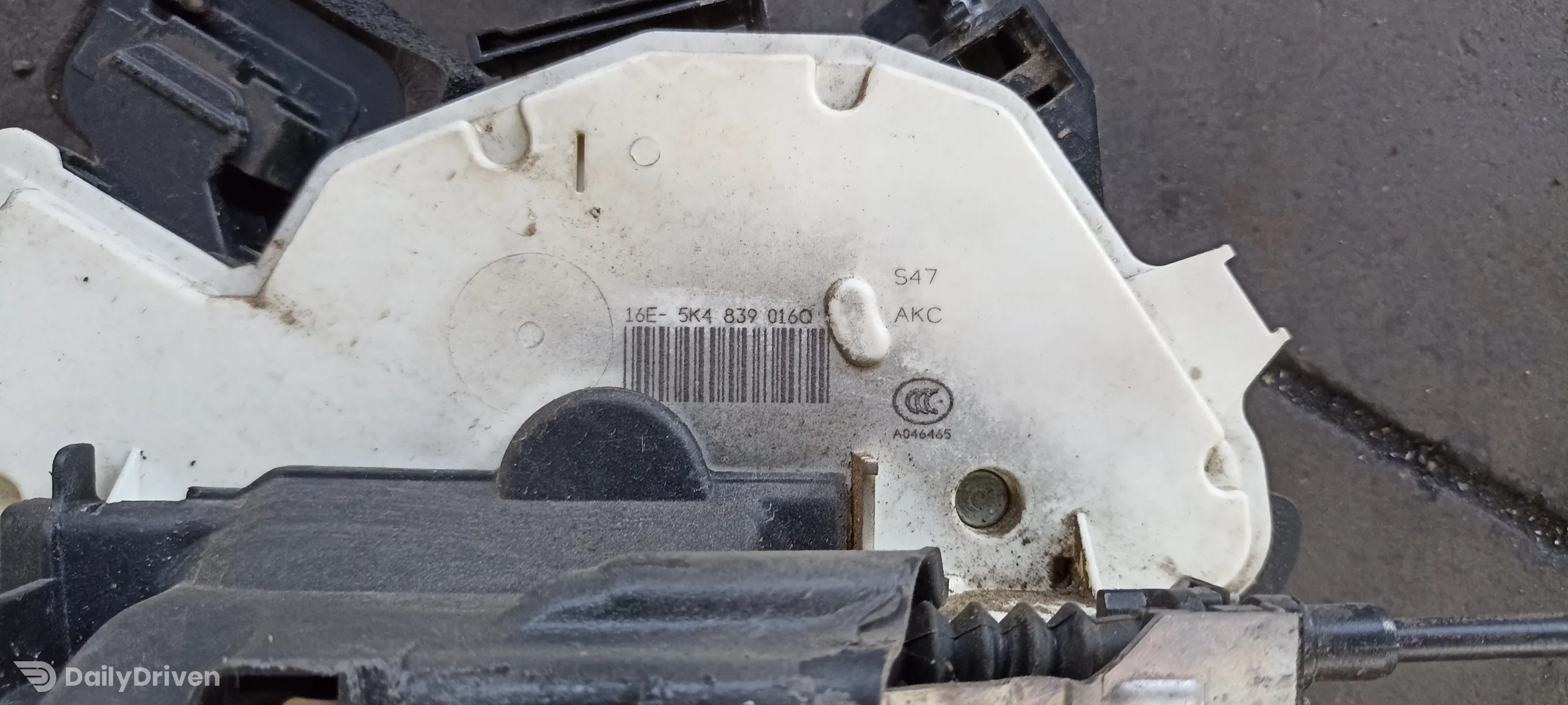 Broasca incuietoare usa dreapta spate Seat Leon, 16-5K4839016Q