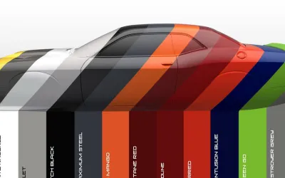 I colori più popolari per l'auto