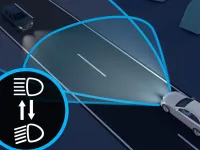 De la ce distanță se schimbă faza lungă când vine mașină din sens opus