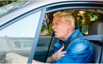 Infarct la volan: cum recunoști simptomele și ce trebuie să faci imediat