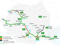 Câți kilometri de autostradă avem în România? Harta completă actualizată