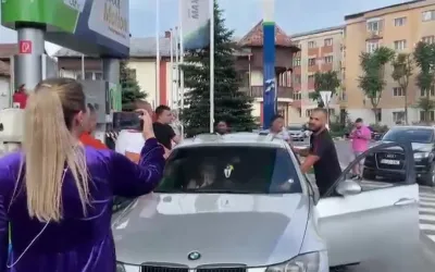 Soferii au protestat impotriva preturilor mari la combustibil.