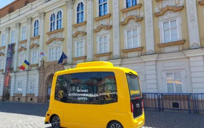 Noutate pe piata auto din Romania: prezentarea primului vehicul cu autonomie completa, electric