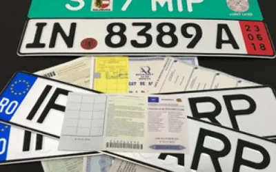 Scaderi ale inmatricularilor de masini pe benzina si diesel.