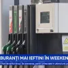 Reduceri de pret pentru carburanti in weekend. Care sunt preturile afisate de ANRE?
