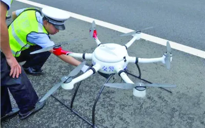 Poliția rutieră din Bihor introduce drone pentru monitorizarea traficului pe A3