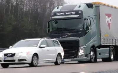 Franarea intentionata in fata unui camion se pedepseste cu inchisoare si confiscarea masinii