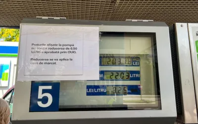Guvernul vrea sa renunte la compensarea de 50 de bani la litrul de carburant cumparat