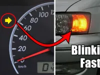 Dlaczego kontrolka miga zbyt szybko?