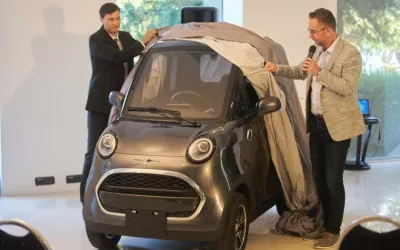 Evolio Q2: prima mașină electrică produsă în România, disponibilă de la 5000 euro