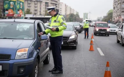Adevarata „bomba cu ceas” descoperita in trafic de politistii de la Brigada Rutiera