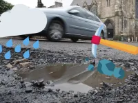 De ce adâncește ploaia gropile din asfalt și cum se formează acestea