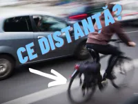 Cum să depășești legal bicicliștii: noua lege din 2021 explică în detaliu