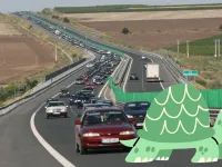 Amenda pentru rularea cu viteza prea mică: 450 lei și puncte de penalizare