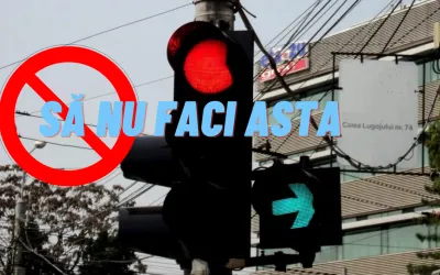 Ce nu ai voie să faci când semaforul intermitent este verde - Regulile traficului