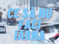 6 greșeli periculoase de evitat când conduci iarna