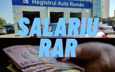 Salarii RAR 2024: cât câștigă angajații Registrului Auto Român