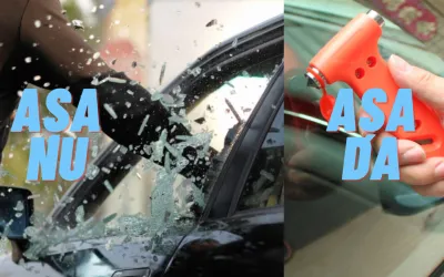 Cum să spargi geamul mașinii în situații de urgență: ghid de supraviețuire