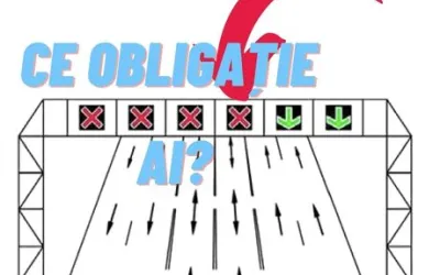 Indicatorul pentru benzi reversibile: obligații și reguli de circulație