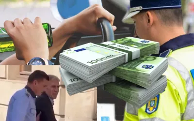 Romania: tara unde cu 3.000 de euro te scapa chiar Seful Biroului de Accidente Bucuresti, daca esti prins baut la volan