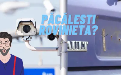 Metoda ilegală cu banda izolantă pentru camera de rovinieta poate duce la dosar penal