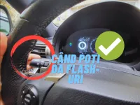 Când poți folosi flash-urile mașinii legal: Regulile din Germania și România