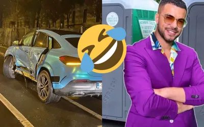 VIDEO: Culita Sterp s-a ascuns in WC dupa ce a facut accident si a fugit de Politie