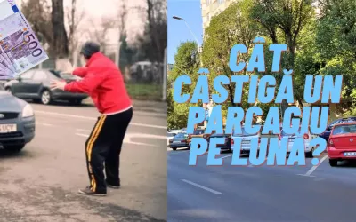 Cum funcționează rețeaua ilegală de parcagii din București: venituri de 250.000 euro lunar