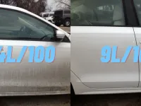 Ren bil bruker mindre drivstoff? Testen som bekrefter teorien