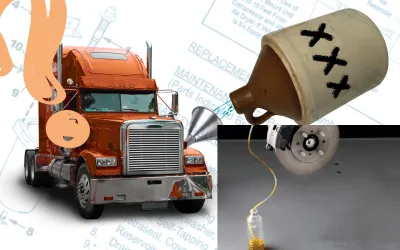 De ce adaugă șoferii de TIR alcool în sistemul de frânare pneumatică