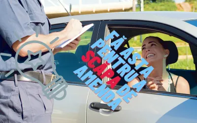 Cum poti sa scapi de amenda cand esti oprit de politie?