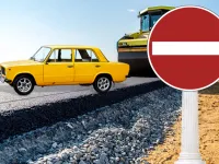 Conducator auto sanctionat prin ridicarea permisului de conducere din cauza muncitorilor care au montat un semn de circulatie in mod eronat