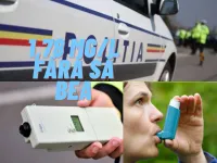 Conducator auto depistat baut la volan, in conditiile in care nu consumase bauturi alcoolice