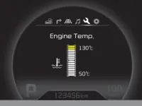Warum steigt die Temperaturanzeige nicht?