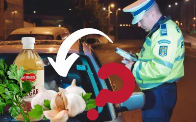 Cum incearca soferii sa pacaleasca rezultatele etilotestului?
