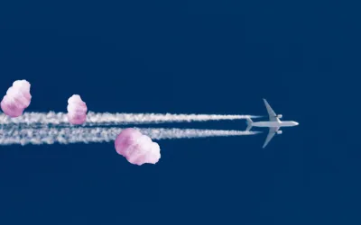 Care este explicatia darelor albe lasate de avioane pe cer?