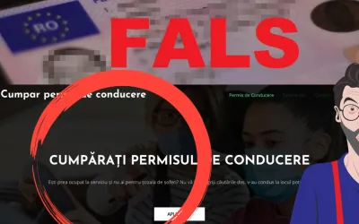 Problema permiselor de conducere false, in Romania