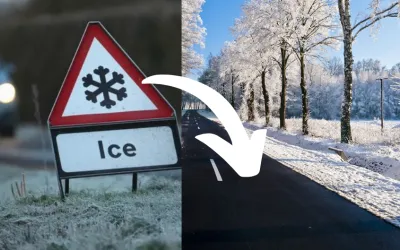 Gheața neagră: ghidul complet pentru conducerea în siguranță pe timp de iarnă