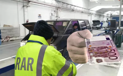 Spaga la RAR în 2024: sume de 100 euro pentru ITP fraudulos