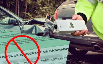 L'assicurazione non copre i danni quando si causa un incidente sotto l'influenza di bevande alcoliche!
