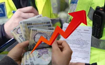 Codul rutier 2023: punctul de amendă rămâne blocat la 145 de lei, deși ar trebui să fie 300 de lei